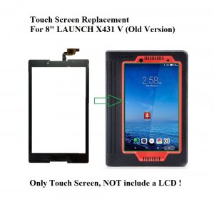 Touch Screen Digitizer Replacement for old 8inch LAUNCH X431 V